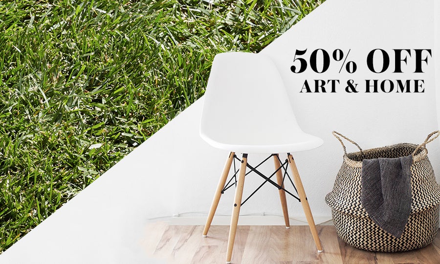 50% Off Art & Home