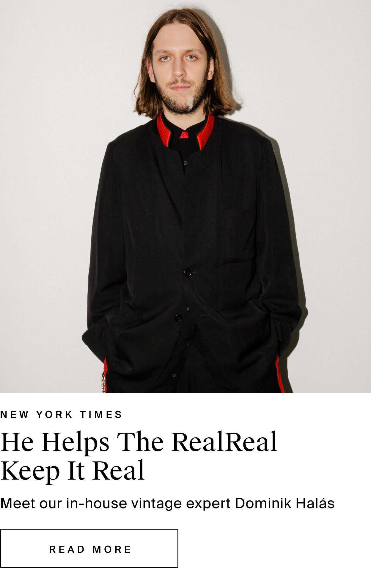 He Helps The RealReal Keep it Real