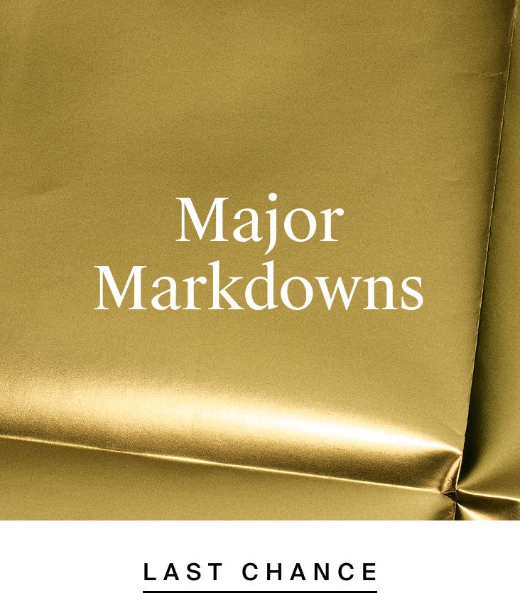 markdowns 