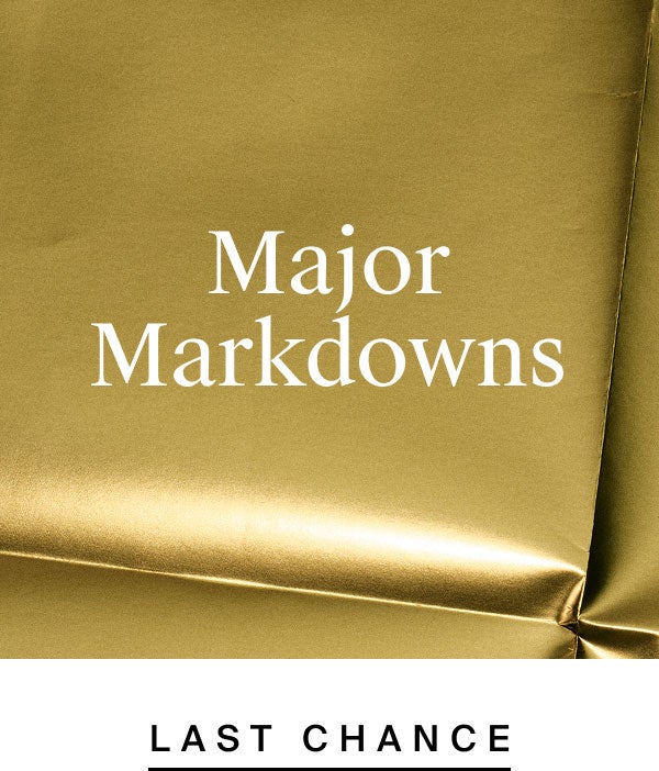 markdowns 