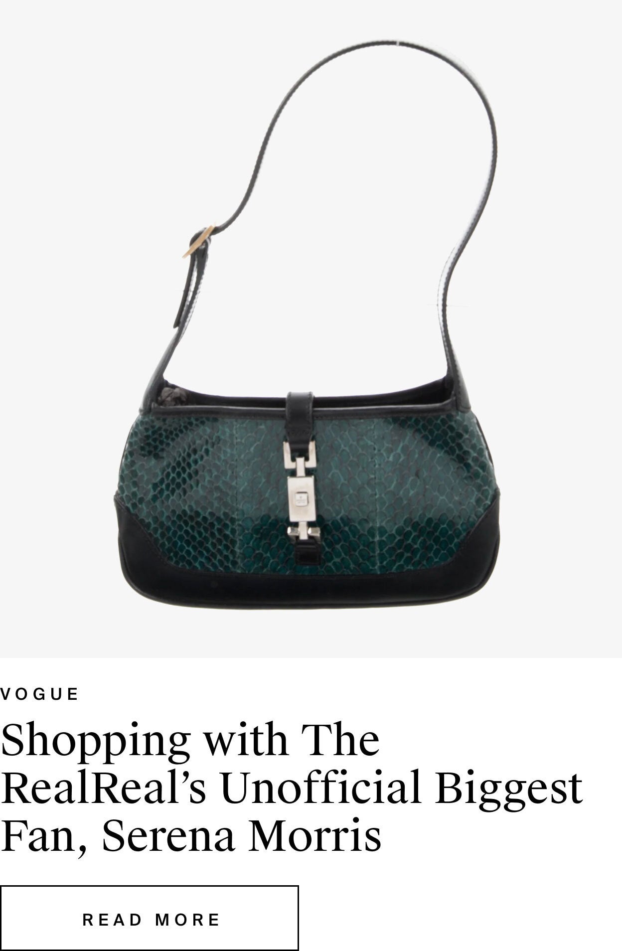 Shopping with The RealReal