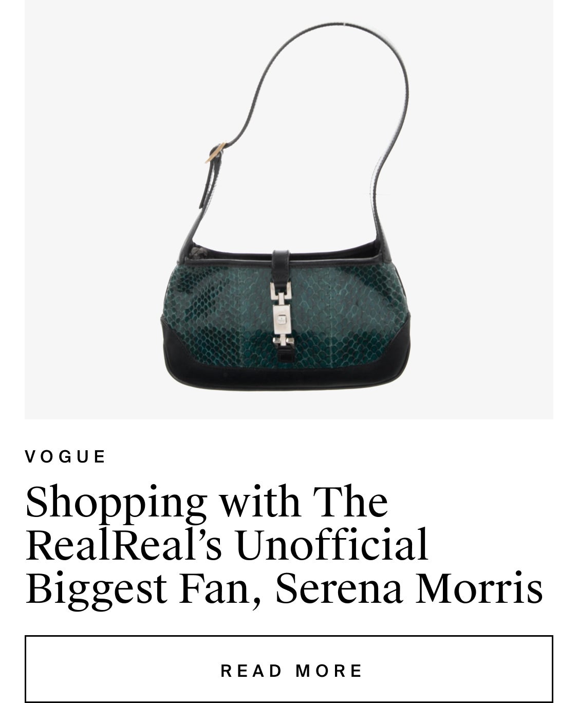 Shopping with The RealReal