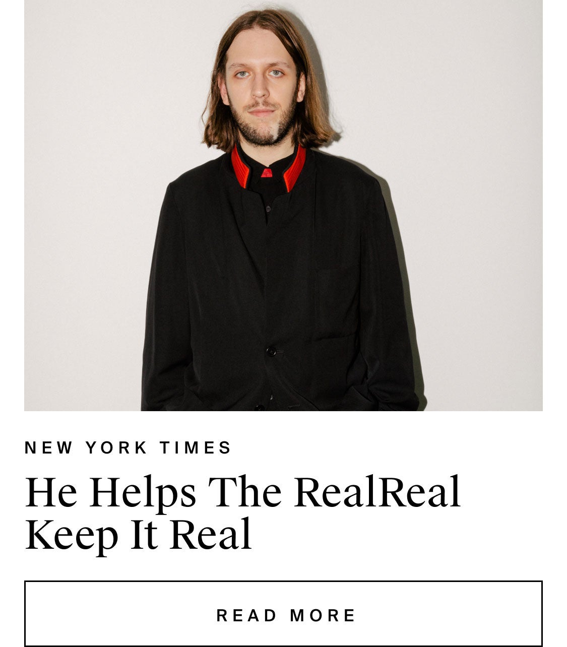 He Helps The RealReal Keep it Real